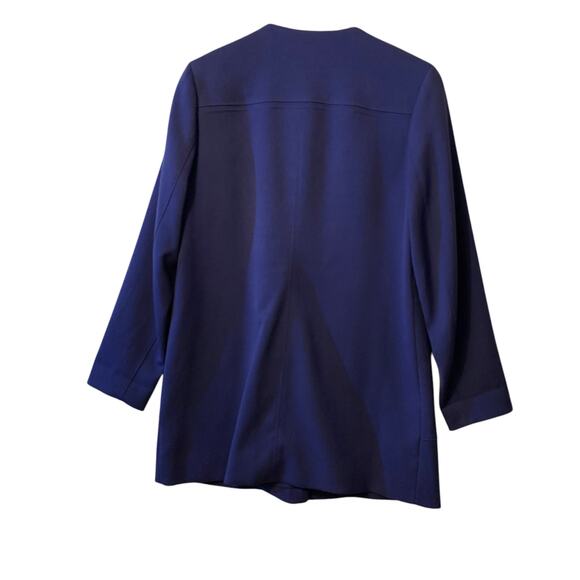 Kenneth Cole blue zip up jacket sz L - Picture 7 of 12